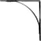 Ekena Millwork Morris Steel Bracket, Antiqued Pewter 3"W x 16"D x 16"H BKTM03X16X16MOAPW - alternate 2